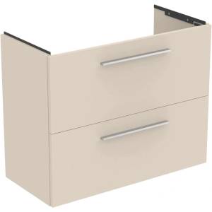Ideal Standard i. Life S - Шкаф под мивка, 80x38x63 см, 2 чекмеджета, пясъчен мат T5295NF (T5295NF)