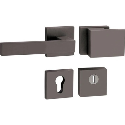 MPkovania TI - CUBO/SQUARE - HR 3230/2275 PZ PLUS madlo/kľučka ľavá grafit matný