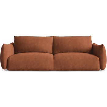 makamii Теракотен шенилов разтегателен диван 230 cm Leila - Makamii (LEILA_3SF_61_P1_C8)
