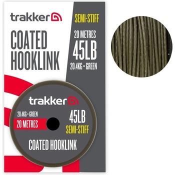 Nikl Trakker Products Trakker Náväzcová šnúra Semi Stiff Coated Hooklink 20 m 45 lb 20,4 kg 20 m