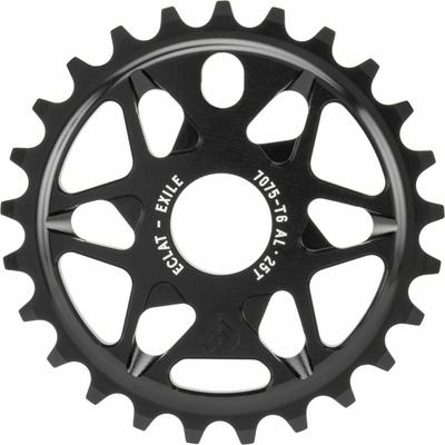éclat Prevodník BMX ÉCLAT EXILE - Čierna, 25T