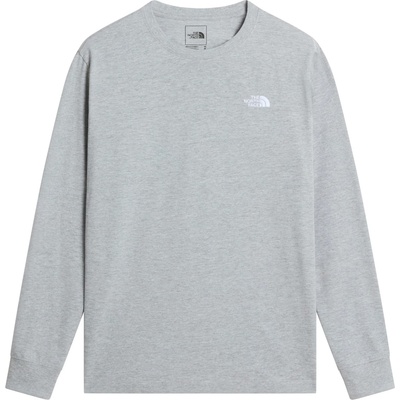 The North Face Мъжка блуза с дълъг ръкав The North Face Evolution Simple Dome Regular Long Sleeve Longsleeve - TNF Pale Grey Heather (217-0605-0413)