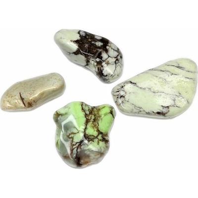 Nefertitis Magnezit citrónový tromlovaný - XL - cca 3 - 4 cm
