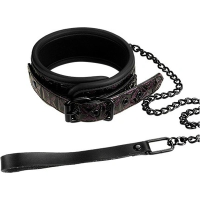 Dream Toys BLAZE COLLAR AND LEASH fialový