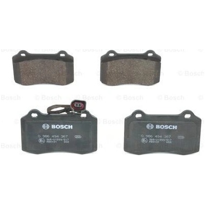 BOSCH Sada brzdových platničiek kotúčovej brzdy 0986494367