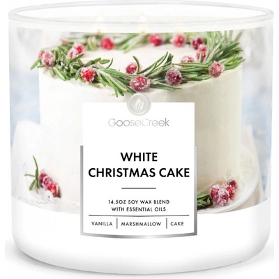 Goose Creek Candle White Christmas Cake 411 g