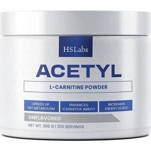 HS LABS - ACETYL L-CARNITINE POWDER - 200 g Hs labs - acetyl l-carnitine powder