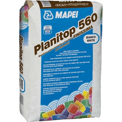 MAPEI Planitop 560 vyhladzovacia malta na vyrovnanie povrchov 20 kg biela