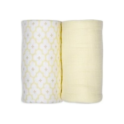 Lodger Swaddler Solid Matcha 2balení 110 x 110 cm Butter