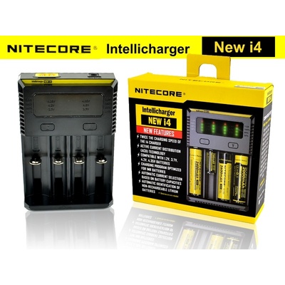Nitecore Intellicharger i4 V2 multifunkční nabíječka baterií – Zboží Dáma