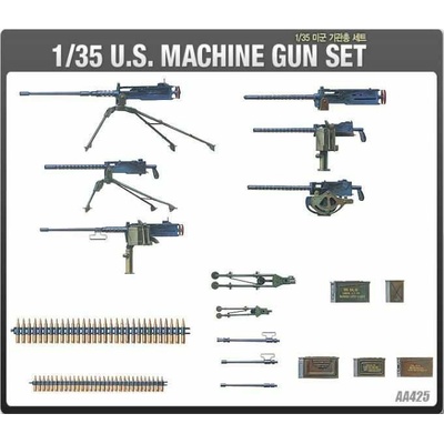 Academy Model Kit military 13262 US MACHINE GUN SET 1:35