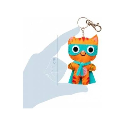 Clairefontaine Set Sewing Keychains Super-Animals