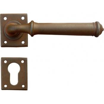 GALBUSERA Kovaná kľučka 1901, rozetové kovanie, BB/PZ/WC