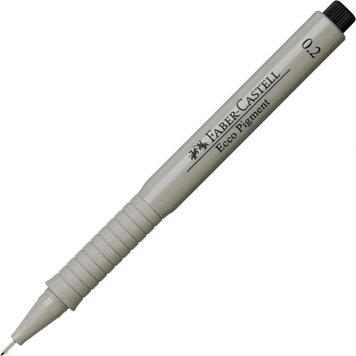 Faber-Castell Ecco Pigment Техническа химикалка Black 0, 2 mm 1 бр (82.2103)