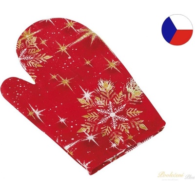 Bellatex chňapka Vánoce CH/114 vánoční koule zlaté 28x18 cm