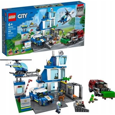 LEGO® City 60316 Policajná stanica