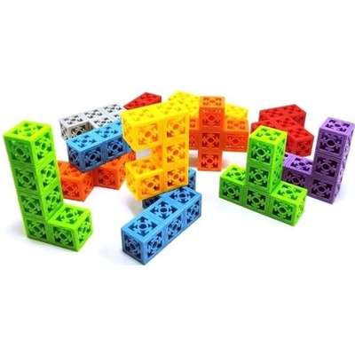 MAGBUILDER SMARTBLOCK Hlavolam a stavebnice - Počítanie a písmená 196 ks