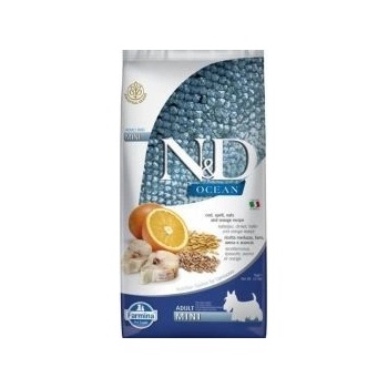 N&D Ocean Low Grain Dog Adult Mini Codfish & Orange 0,8 kg