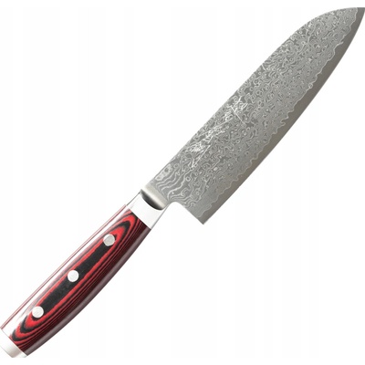 Yaxell nôž Santoku SUPER GOU červený 16,5 cm