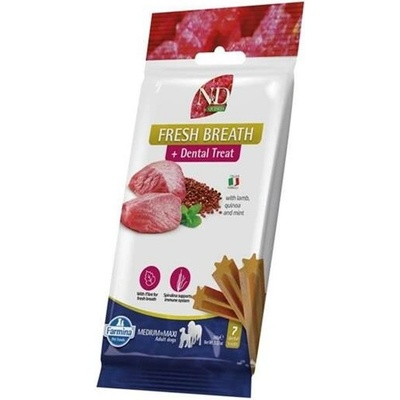 Farmina Pet Foods N&D QUINOA Dog Dental Snack Fresh Breath Adult Medium & Maxi 100 g