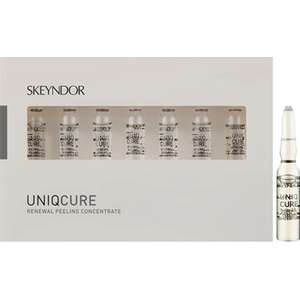 SKEYNDOR Uniqcure Renewal Peeling Concentrate 7x 2ml активен обновяващ пилинг концентрат на ампули за лице 7 ампули унисекс 1 бр
