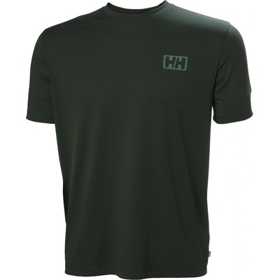 Helly Hansen pánské triko Skog Graphic t-shirt zelená
