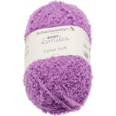 Příze LENJA SOFT Fialová 1047 25g / 85 m