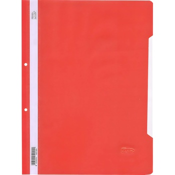 Grafos Папка PVC с перфорация Червен Grafos