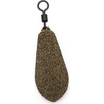 UnderCarp Torpedo s Očkom a Obratlíkom Zelená Hmotnosť 40g