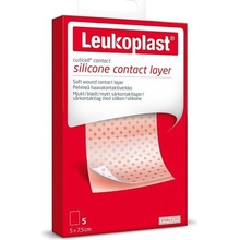 Leukoplast Cuticell Cont.5 x 7.5 cm 5 ks tran.sil.mř.