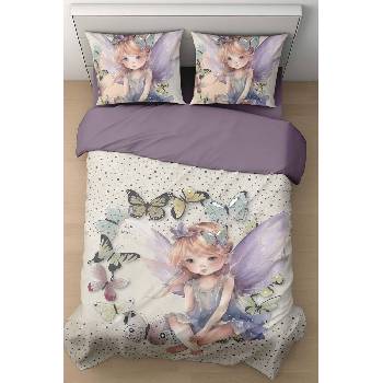 Png Панагюрище Детско спално бельо за единично легло принт Фея 100% памук