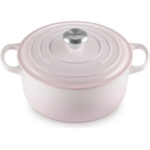 Le Creuset Съдове за готвене SIGNATURE 24 см, 4, 2 л, SHELL PINK, чугун, Le Creuset (LECR21177247774430)