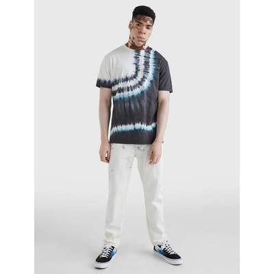 Tommy Jeans pánske batikované tričko