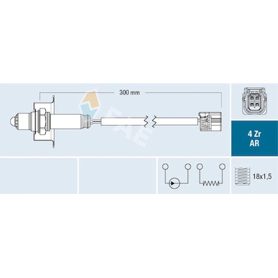 Lambda sonda FAE 75622