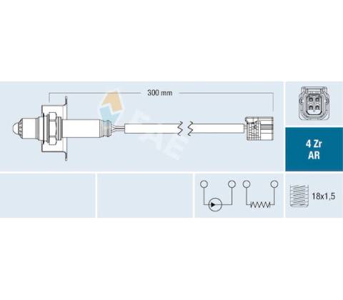 Lambda sonda FAE 75622