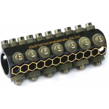 Arrowmax Set Of 28 Alu Pinions 64DP With Caddy 21T ~ 48T AM-180016