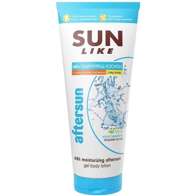 Sun Like Хидратиращ гел лосион за след слънце, 200 ml