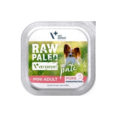 Raw paleo Pâte Mini Adult Pork 150 g
