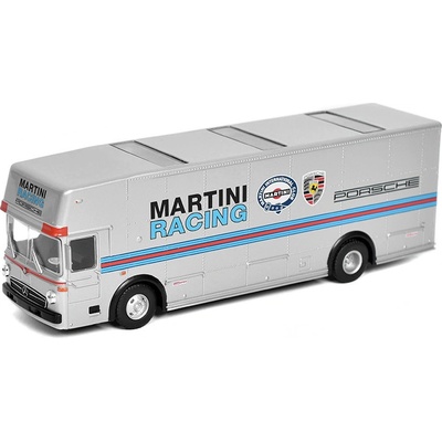 Schuco Mercedes Benz O317 Transporter Martini Racing 1:64
