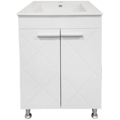 MAKENA МЕБЕЛ ЗА БАНЯ С УМИВАЛНИК И ПЛАВНО ЗАТВАРЯНЕ КАТЕРИНА 45х42х84 (3514526)