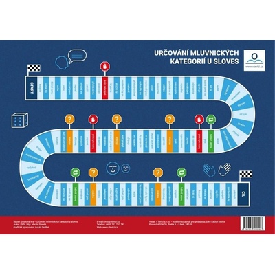 Desková didaktická hra Slovesa