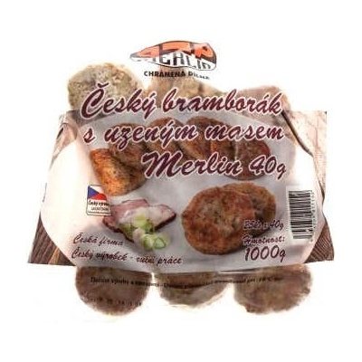 PZP Merlin Český bramborák s uzeným masem 25 x 40 g – Hledejceny.cz