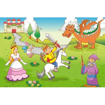 DIMEX ART s. r. o Флизелинов фототапет приказка 375 x 250 см