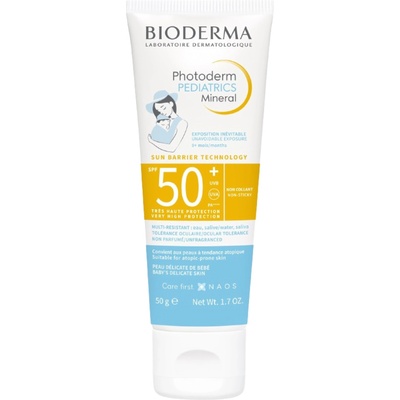 BIODERMA Photoderm Минерален крем Pediatrics, SPF50+, 50 g