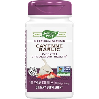Image 1 of Nature's Way Cayenne Garlic [100 капсули]