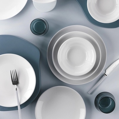 Kütahya Porselen Kutahya СЕРВИЗ ЗА ХРАНЕНЕ hera 24Ч. БЯЛ (hr24y274070)