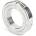 Mr. Steel Hinged Magnetic Cockring 45mm Silver