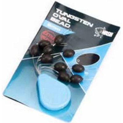 Kevin Nash Těžké korálky Tungsten Oval Beads 8mm 10ks
