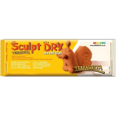 MUNGYO Samotvrdnoucí modelovací hmota terakota 500 g