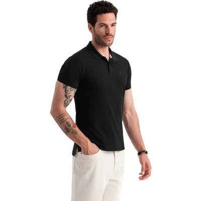 Ombre T-shirt OM-POBS-0100 V-1 black